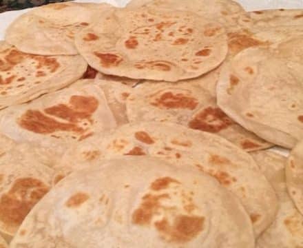 Tortillas de Harina Receta (Flour Tortillas)