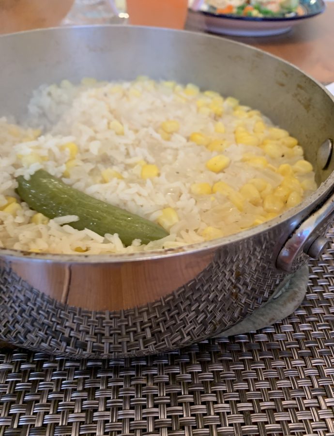 Mexican White Rice with Corn