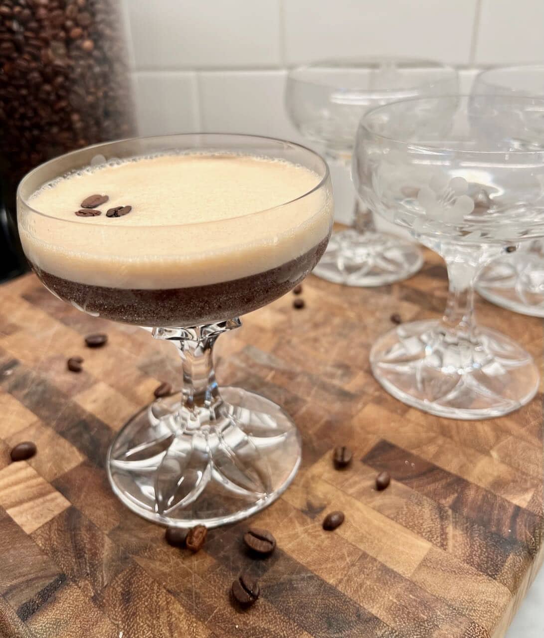 Espresso Martini - Invigorating Simple Cocktail With Only 3